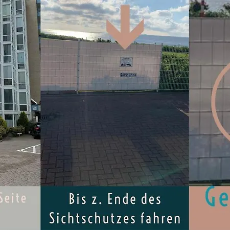 Duhnentraum Balkon Mit Meerblick & Lage, Parken, Wlan, Bettwaesche Inklusive Lejlighed *